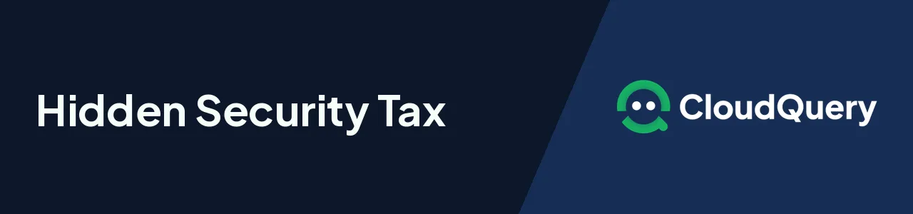 Blog header for The Hidden Security Tax: Part 3 of the Cloud Operations Playbook series