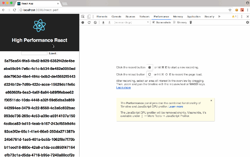 PureComponents give you the same performance boost as shouldComponentUpdate()