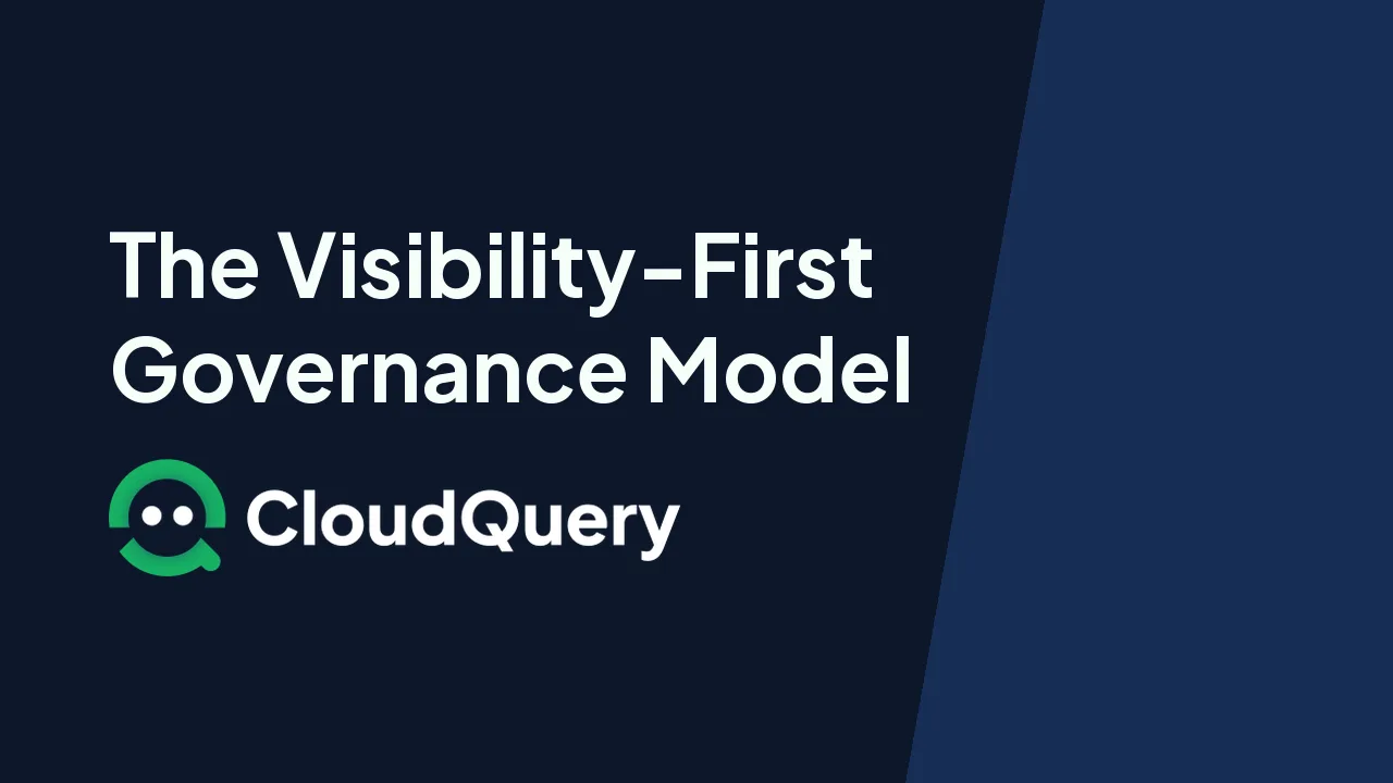 Hero image for Visibility-First Cloud Governance: Why You Should Start with Data