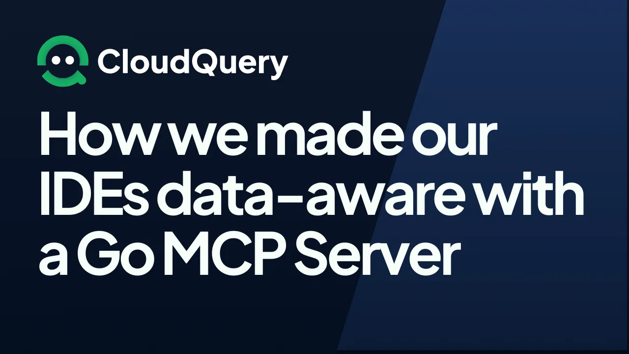 CloudQuery Go MCP Server architecture diagram