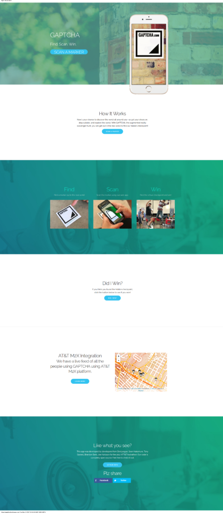 GAPTCHA Screenshot