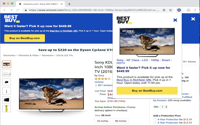 Best Buy Chrome Extension